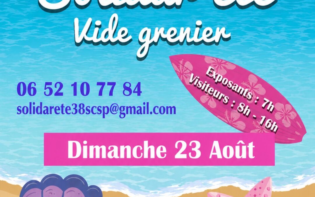 Vide-grenier Solidar&rsquo;été